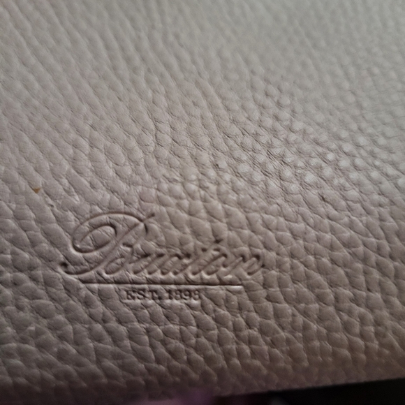 Buxton Cream Faux Leather Wallet with Kiss Lock Coin Pouch - Picture 5 of 7